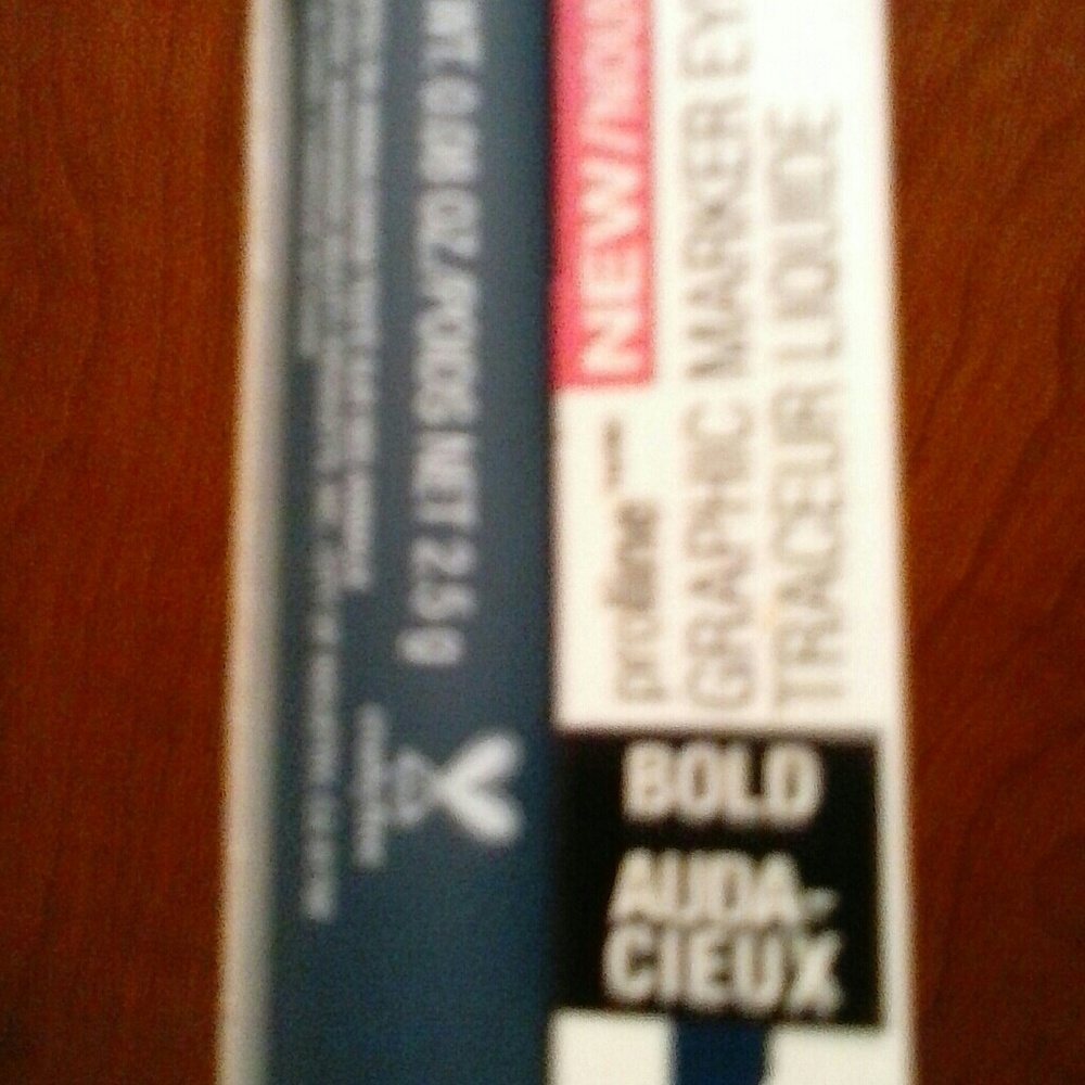 NWT GRAPHIC MAKER EYELINER Smudgproof Airliner Blu - Picture 6 of 7